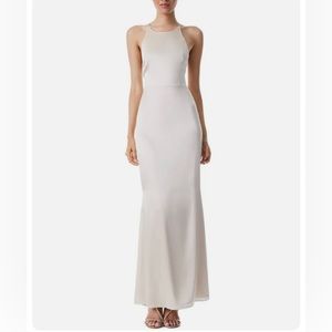 Alice + Olivia Samia Silk-Blend Gown Women's - Champagne Dress